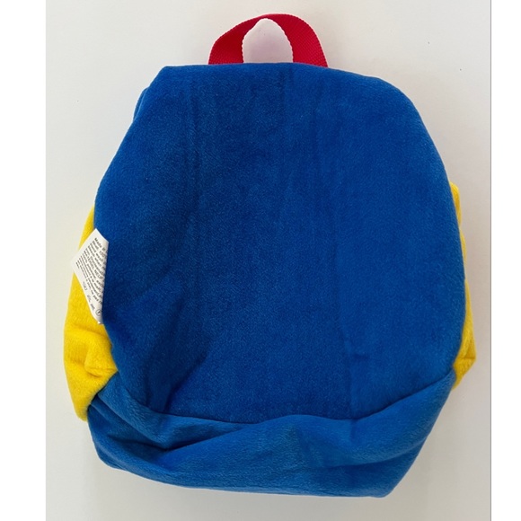 Beebo’s Kids Unisex Blue Multicolored Play Pack Plush Bag - Picture 2 of 7